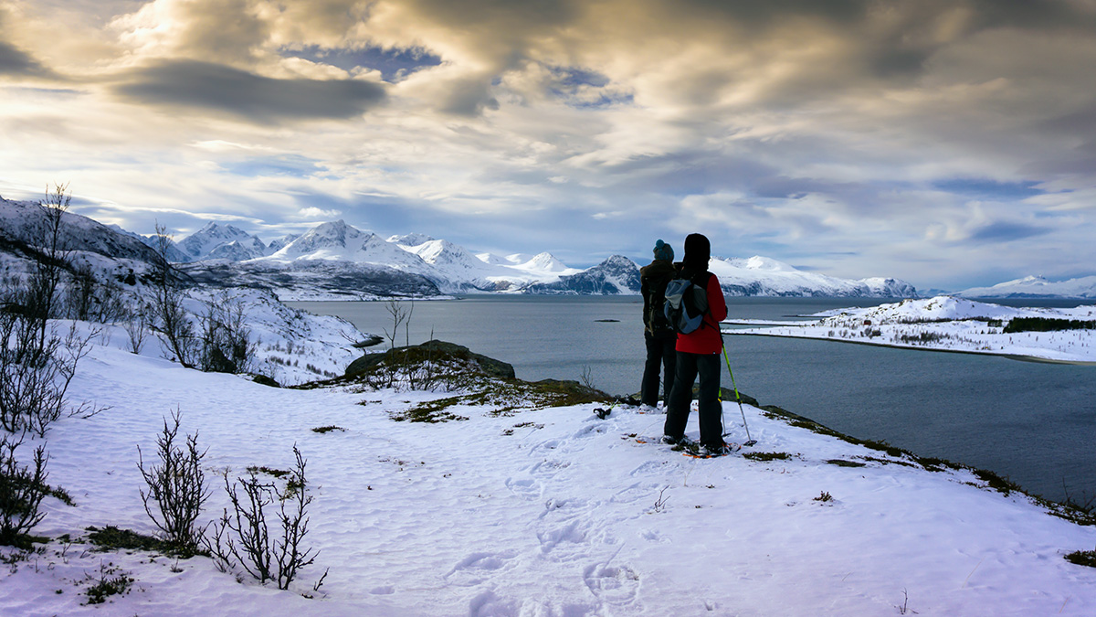 Snowshoeing at Arctic Panorama Lodge